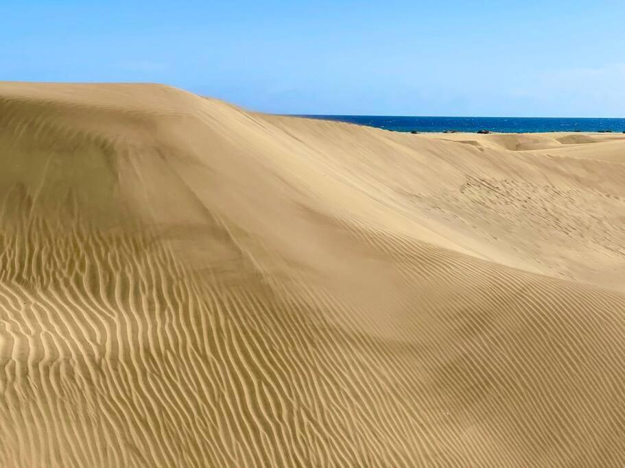Tamaran 102 - Los Campos - Lux Garden Apt Near Dunes, Quiet-Central-Renovated San Bartolomé Exterior photo