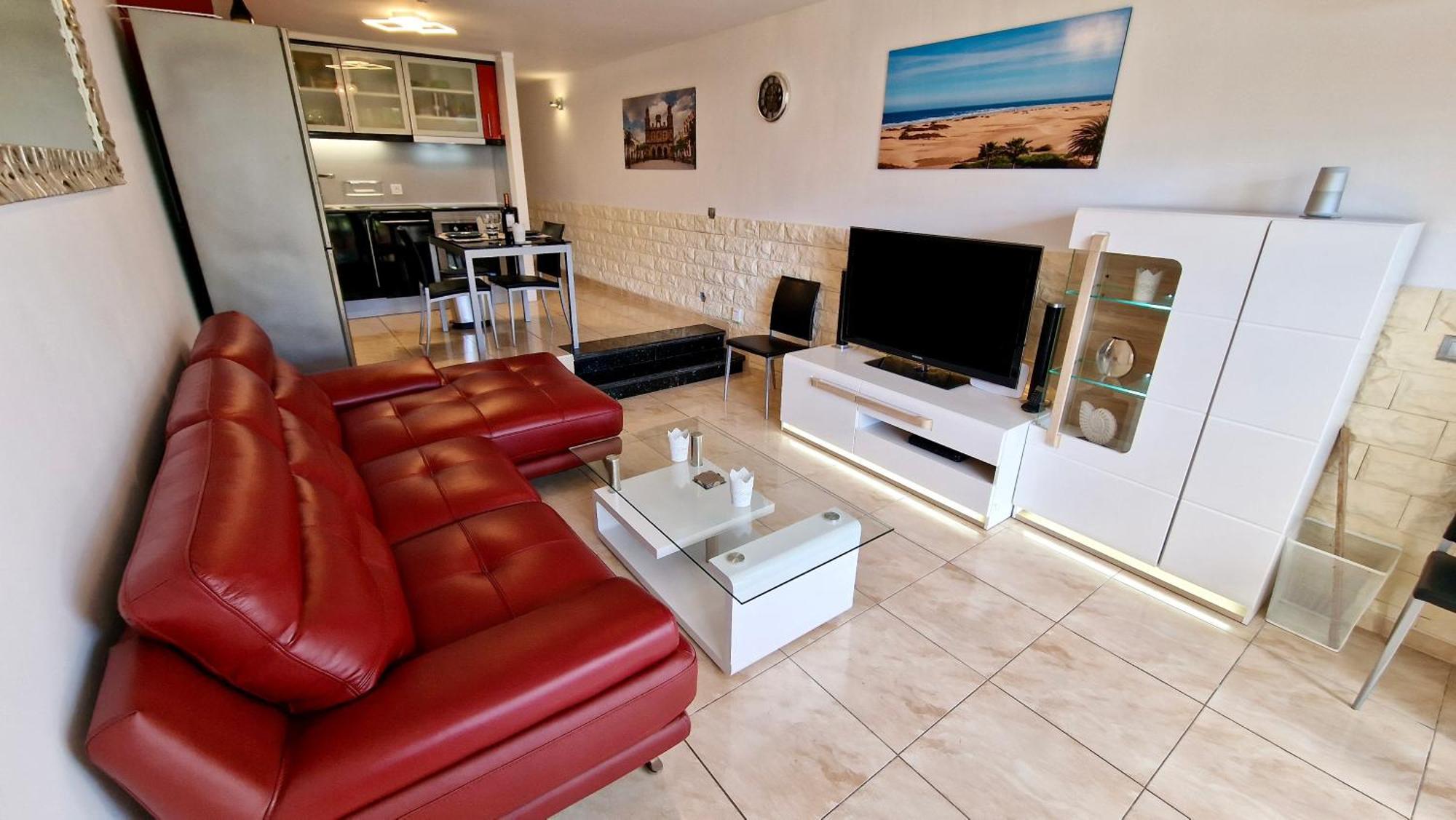 Tamaran 102 - Los Campos - Lux Garden Apt Near Dunes, Quiet-Central-Renovated San Bartolomé Exterior photo
